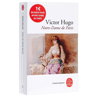 预售 【中商原版】【法国法文版】雨果 巴黎圣母院 法文原版 Notre-Dame de Paris Victor Hugo 法文文学 法国名著