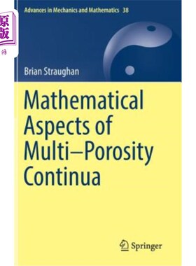 海外直订Mathematical Aspects of Multi-Porosity Continua 多孔连续介质的数学问题
