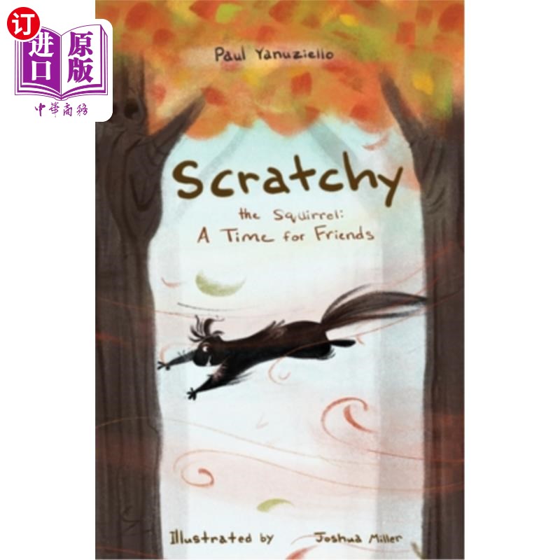 海外直订Scratchy the Squirrel 潦草的松鼠