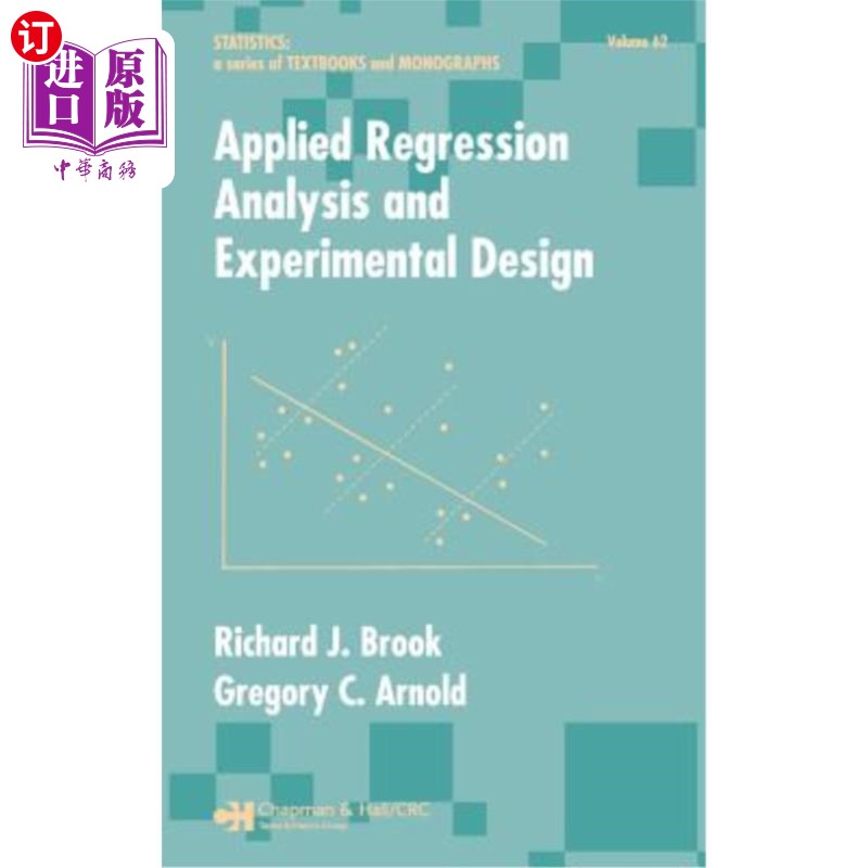 海外直订Applied Regression Analysis and Experimental Design 应用回归分析与实验设计