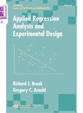 海外直订Applied Regression Analysis and Experimental Design 应用回归分析与实验设计
