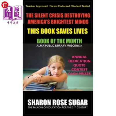 海外直订The Silent Crisis Destroying America's Brightest Minds - 5 Star Book Reviews 无声的危机摧毁了美国最聪明的头