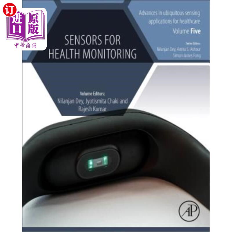 海外直订Sensors for Health Monitoring 用于监控运行状况的传感器