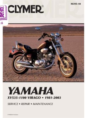 海外直订Clymer Yamaha Section One: XV700-1100 Virago 1981-1999, Section Two: XV535 Virag Clymer Yamaha第一
