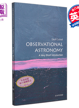 牛津通识读本 观察性天文学 Observational Astronomy  A Very Short Introduction 英文原版 Geoff Cottrell 宇宙【中商原版
