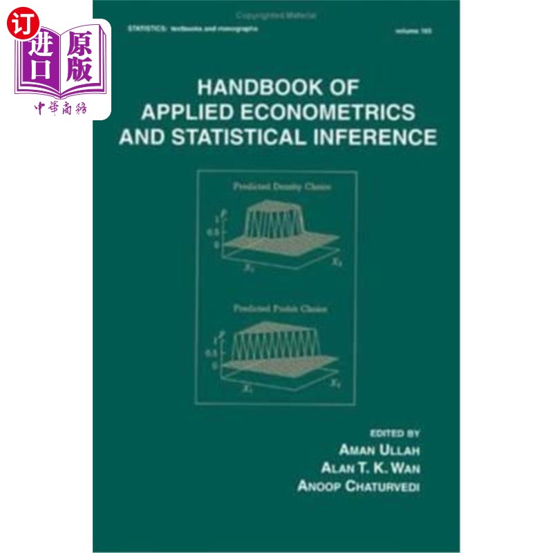 海外直订医药图书Handbook of Applied Econometrics and Statistical Inference 应用计量经济学与统计推理手册