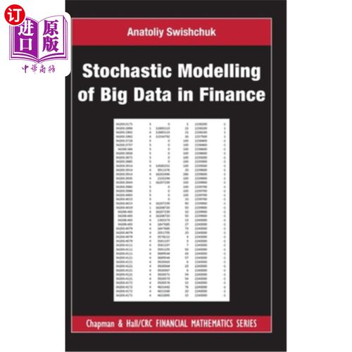 海外直订Stochastic Modelling of Big Data in Finance 金融大数据的随机建模
