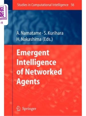 海外直订Emergent Intelligence of Networked Agents 代理的紧急智能