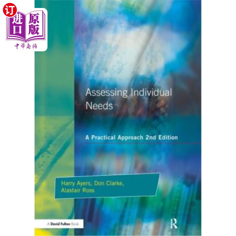 海外直订Assessing Individual Needs: A Practical Approach 评估个人需求：一种实用的方法