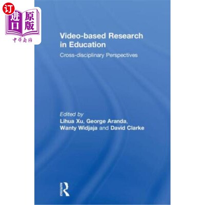 海外直订Video-Based Research in Education: Cross-Disciplinary Perspectives 基于视频的教育研究:跨学科视角