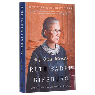 【中商原版】金斯伯格大法官自传 英文原版 人物传记书籍 My Own Words Ginsburg Ruth Bader Ginsburg RBG