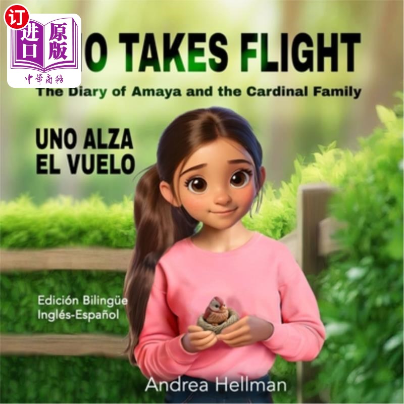海外直订Uno Takes Flight: The Diary of Amaya and the Cardinal Family 《阿玛亚和红衣主教家族的日记》