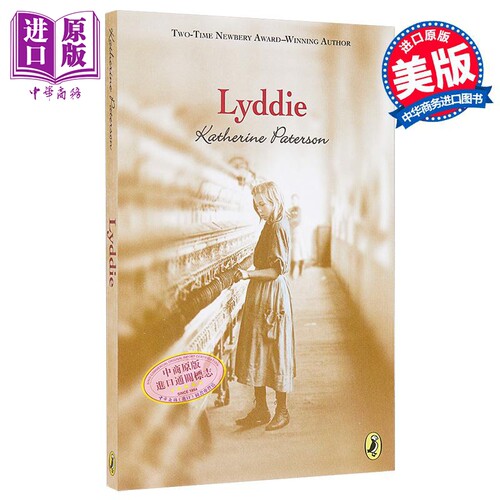 现货 莉迪 Lyddie 英文原版 Katherine Paterson 纽伯里奖获奖作家凯瑟琳帕特森 国际流行小说 都市【中商原版】