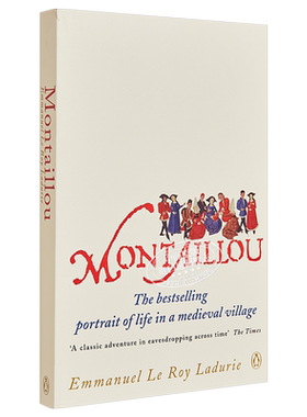 蒙塔尤 1294-1324年奥克西坦尼的一个山村 英文原版 Montaillou Emmanuel Le Roy Ladurie【中商原版】