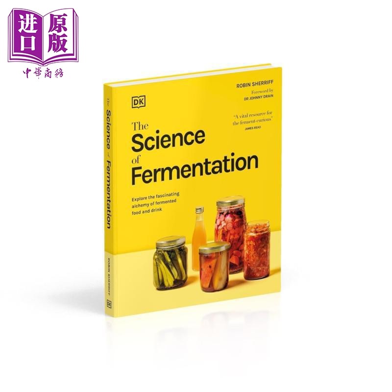 发酵的科学 食品饮料 泡菜发酵的背后原理 食谱 The Science of Fermentation 英文原版 DK 【中商原版】