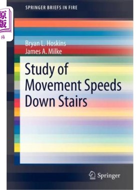 海外直订Study of Movement Speeds Down Stairs 下楼运动速度的研究
