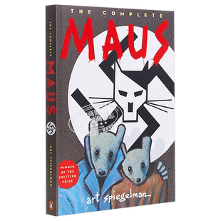 鼠族合集 我父亲的泣血史我自己的受难史学生漫画图画书 普利策奖 英文原版 The Complete Maus Art Spiegelman【中商原版】
