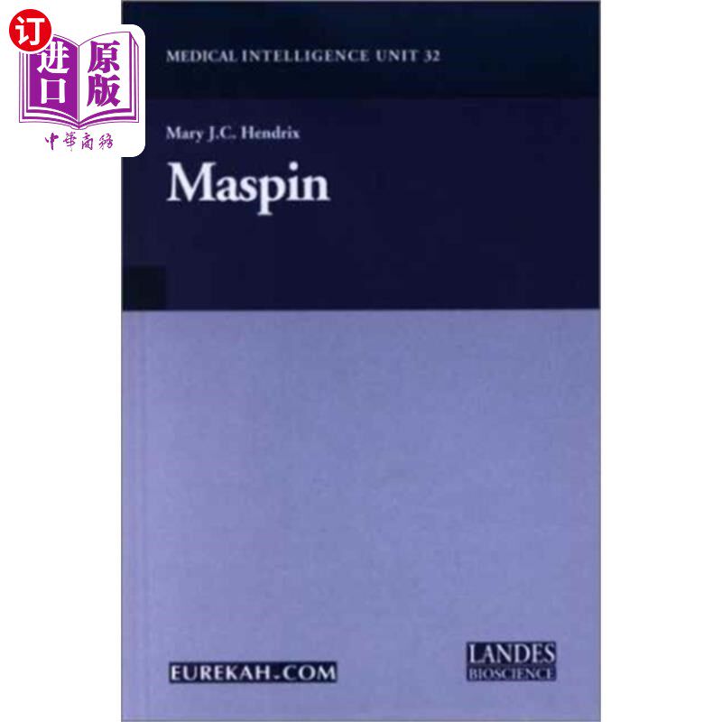 海外直订Maspin 乳腺丝氨酸蛋白酶抑制剂