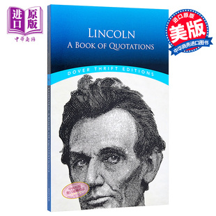 Book 林肯语录 Bob Lincoln Quotes Blaisdell 英文原版