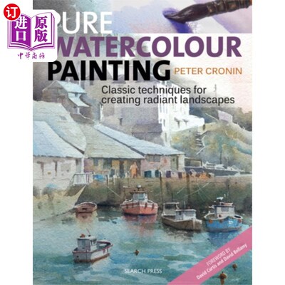 海外直订Pure Watercolour Painting 纯水彩画