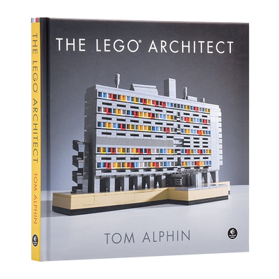 【中商原版】乐高建筑师 英文原版 乐高书籍 LEGO Architect Tom Alphin 汤姆艾尔芬 No Starch Press 一部用积木搭成的建筑?