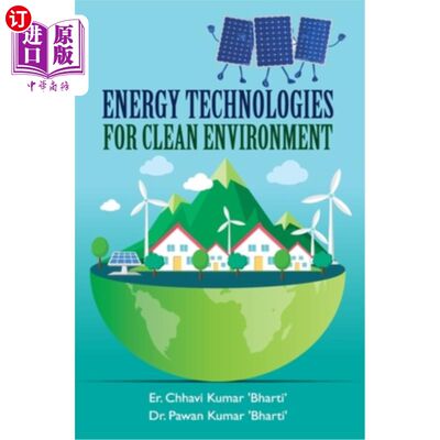 海外直订Energy Technologies for Clean Environment 清洁环境能源技术