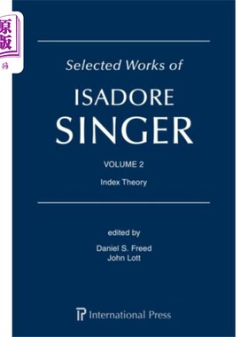 海外直订Selected Works of Isadore Singer: Volume 2 伊萨多·辛格选集:第二卷