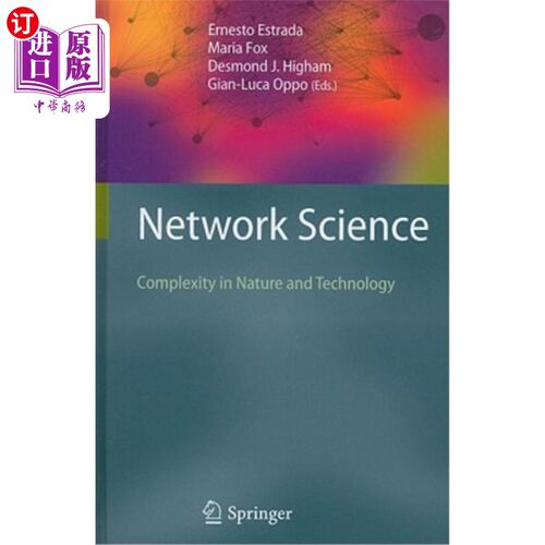 海外直订Network Science: Complexity in Nature and Technology 科学:本质和技术的复杂性