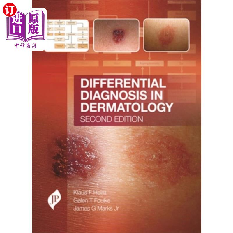海外直订医药图书Differential Diagnosis in Dermatology 皮肤科鉴别诊断