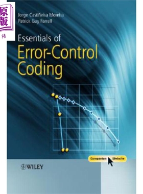 现货 误差控制编码导论 Essentials Of Error 英文原版 Jorge Castiñeira Moreira 中商原版