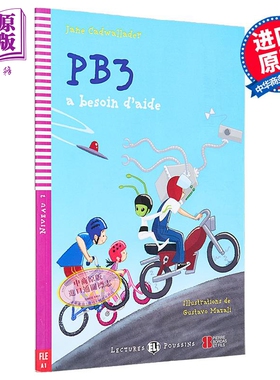 需要帮助 配音频+答案 A1级别ELI Young Readers French A1: PB3 a besoin d'aide 含音频 法文原版 法语学习读物【中商原版?