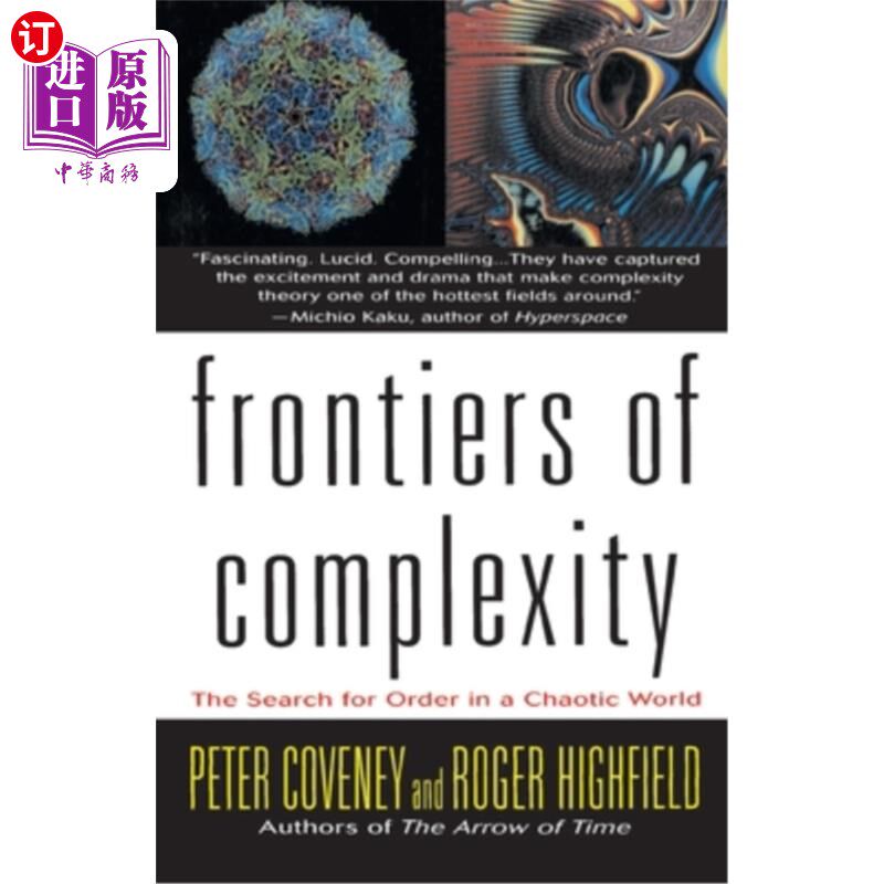海外直订Frontiers of Complexity: The Search for Order in a Choatic World 《复杂性的前沿:在混乱的世界中寻找秩序