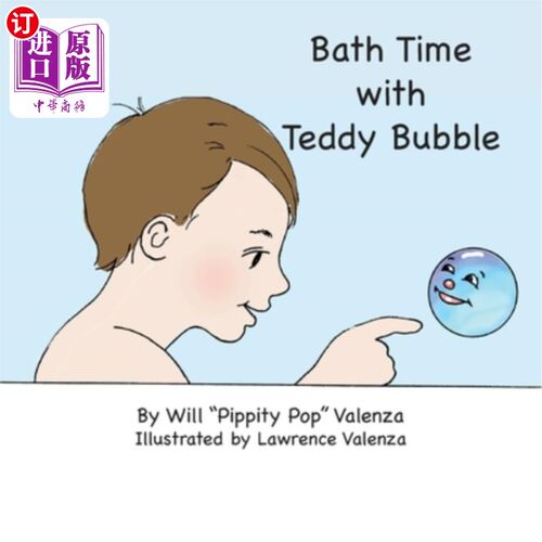 海外直订Bath Time with Teddy Bubble 和泰迪泡泡一起洗澡