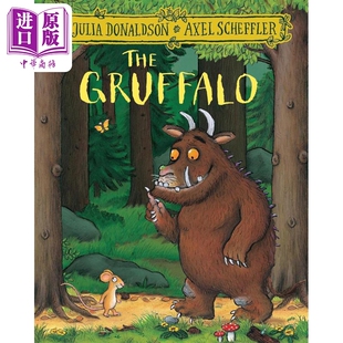 咕噜牛 The Gruffalo 英文原版 儿童绘本 动物故事图画书 进口读物3-6岁 名家经典 朱莉娅唐纳森 阿克塞尔谢夫勒【中商原版】