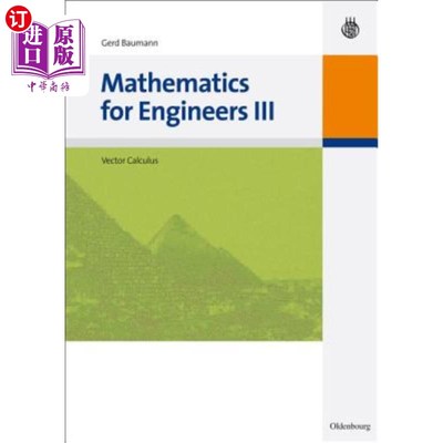 海外直订Mathematics for Engineers III: Vector Calculus 工程师数学III：向量微积分