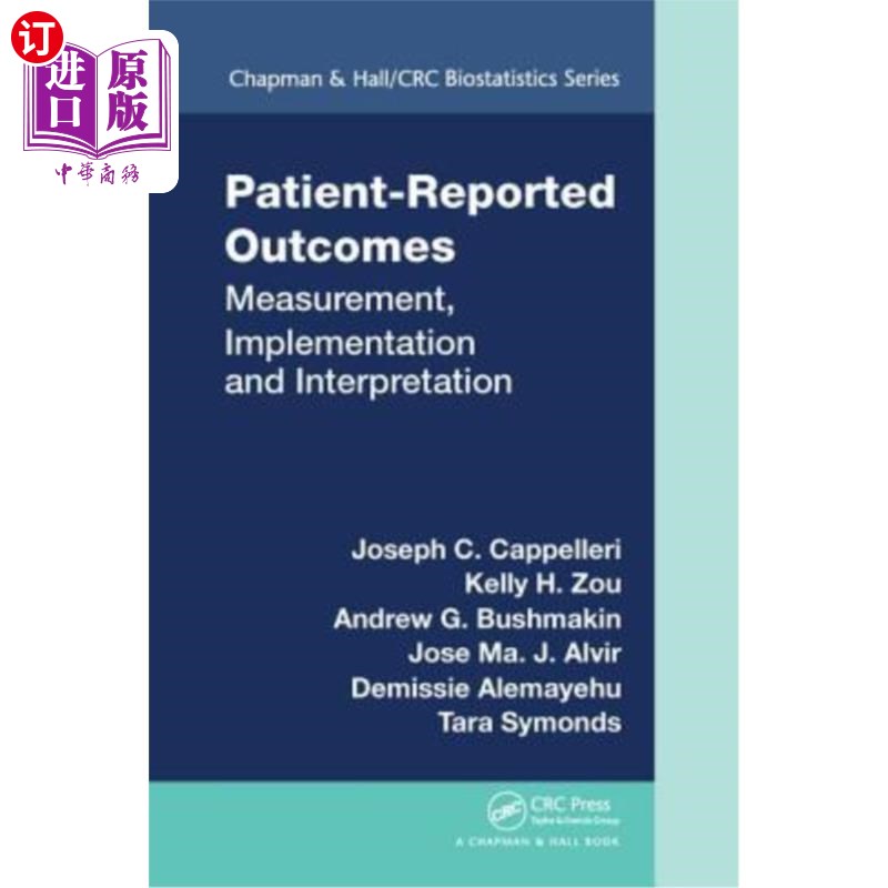 海外直订Patient-Reported Outcomes: Measurement, Implementation and Interpretation患者报告的结果:测量、实施和解释-封面