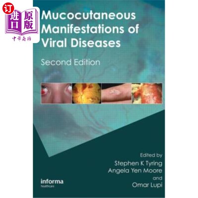 海外直订医药图书Mucocutaneous Manifestations of Viral Diseases: An Illustrated Guide to Diagnosi 病毒性疾病的黏膜皮