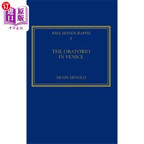 海外直订Oratorio in Venice 清唱剧在威尼斯