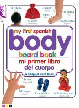 海外直订Mi Primer Libro del Cuerpo/My First Body Board Book Mi Primer Libro del Cuerpo/我的第一本Body Board书
