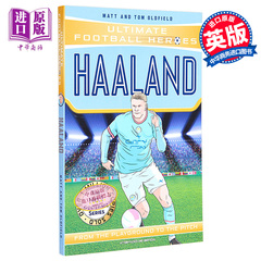 足球英雄系列 哈兰德收集 Haaland Ultimate Football Heroes Collect them all 英文原版 Matt Oldfield【中商原版】