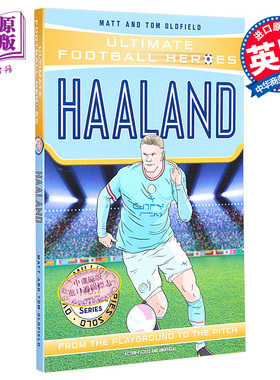 足球英雄系列 哈兰德收集 Haaland Ultimate Football Heroes Collect them all 英文原版 Matt Oldfield【中商原版】