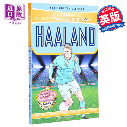 足球英雄系列 哈兰德收集 Haaland Ultimate Football Heroes Collect them all 英文原版 Matt Oldfield【中商原版】