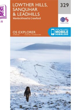 海外直订Lowther Hills, Sanquhar and Leadhills 洛瑟山，桑奎尔和利德希尔