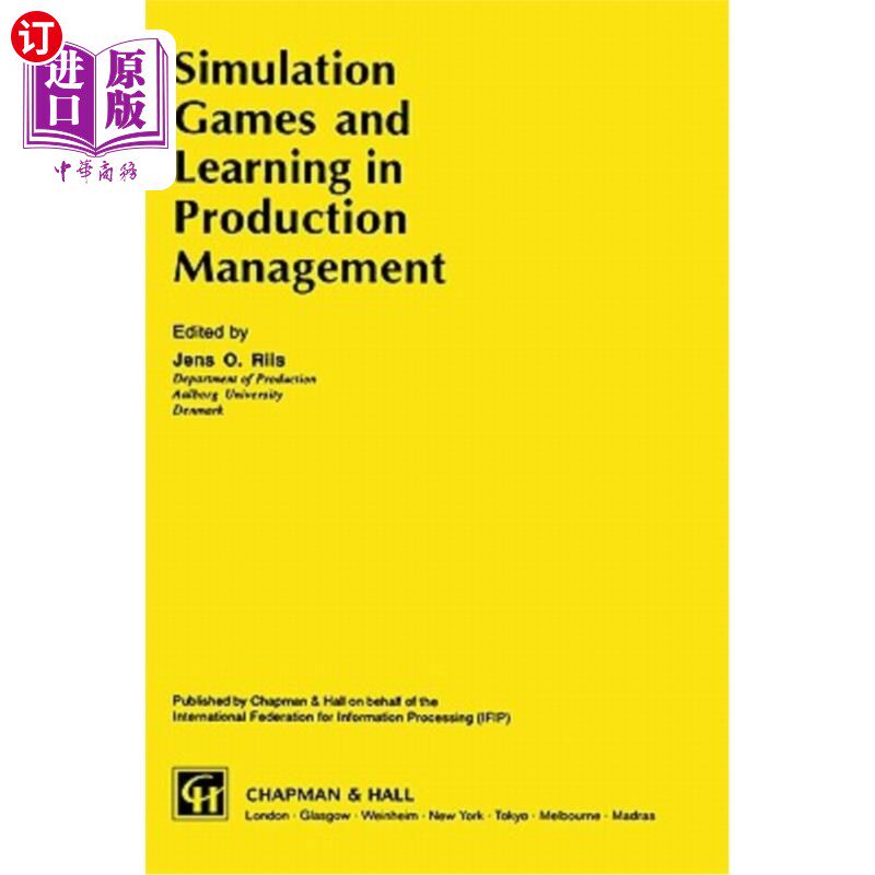 海外直订Simulation Games and Learning in Production Management 生产管理中的模拟游戏与学习