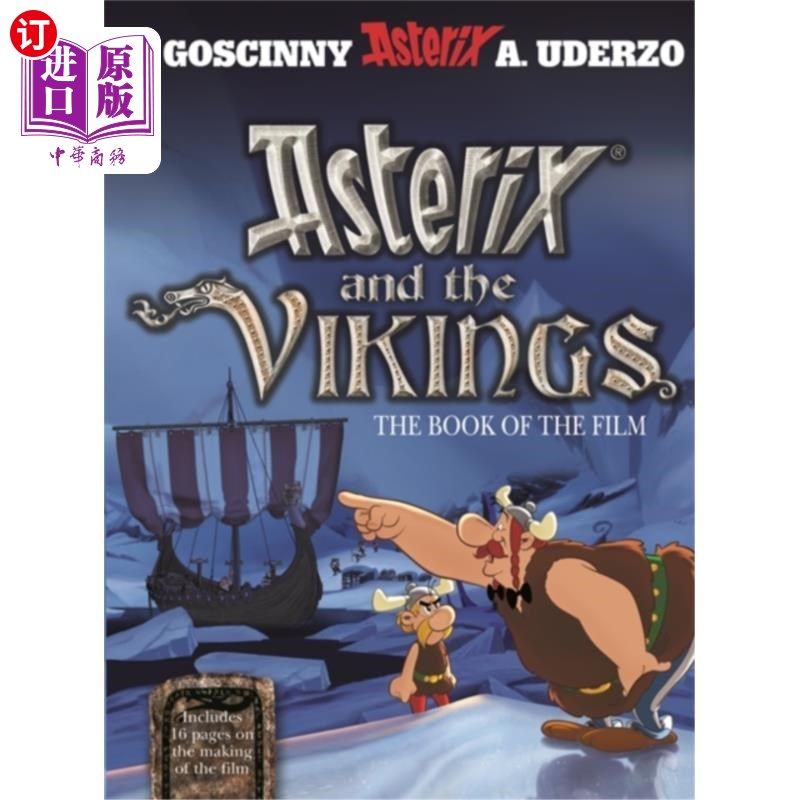 海外直订Asterix: Asterix and The Vikings 阿斯特里克斯:阿斯特里克斯和维京人