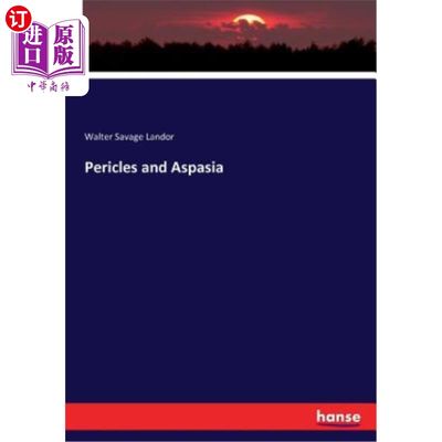 海外直订Pericles and Aspasia 伯里克利和阿斯帕西亚