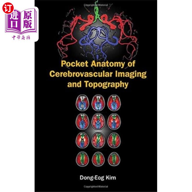 海外直订医药图书Pocket Anatomy Of Cerebrovascular Imaging And To... 脑血管口袋解剖成像与地形图