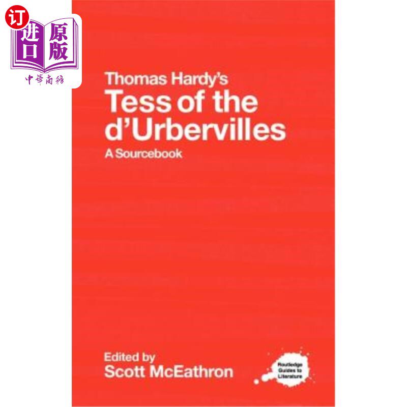 海外直订Thomas Hardy's Tess of the d'Urbervilles: A Routledge Study Guide and Sourcebook 托马斯·哈代的《德伯家的苔