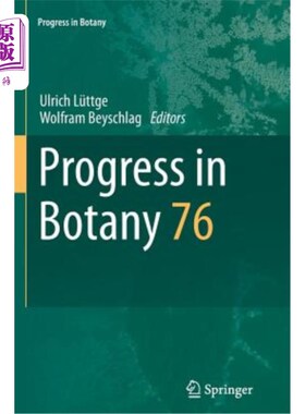 海外直订Progress in Botany: Vol. 76 植物学进展：第76卷