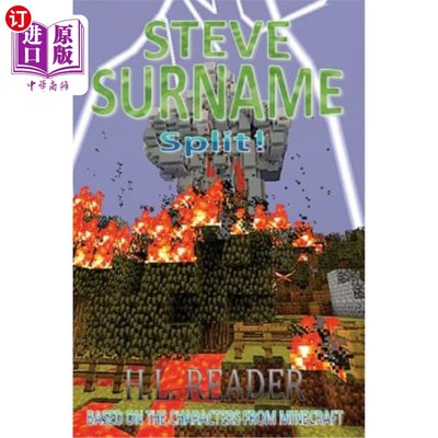 海外直订Steve Surname: Split!: Non illustrated edition 史蒂夫姓:分裂!:无插图版